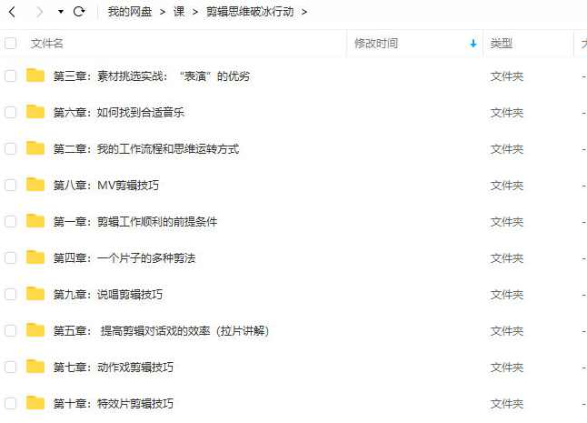 剪辑思维破冰行动2022年8月结课【画质高清有资料】,课程,剪辑技巧,第4张