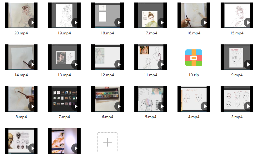 画酿幸福棉花圃2022唯美女子插画课第102期【画质高清只有视频】,美女,第2张