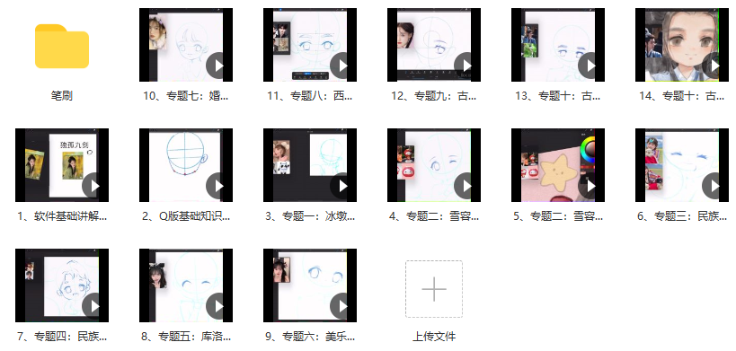 佳儿新春Q版头像专题班2022年2月【画质高清有笔刷】,课程,第2张