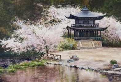 常想一二风景专题水彩插画2020年6月【画质还行有素材】