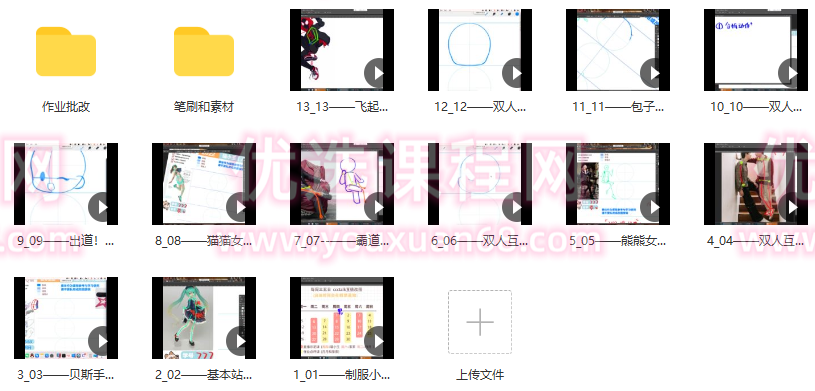喵小玉2022人体团练课【画质不错有笔刷素材】,课程,第3张