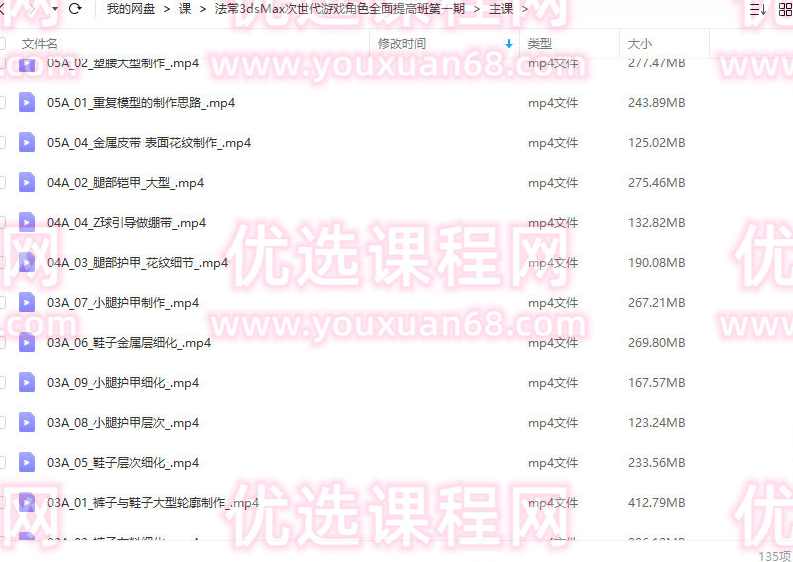 法常3dsMax次世代游戏角色全面提高班第一期【画质不错只有视频】,课程,学习,直播,第3张 法常3dsMax次世代游戏角色全面提高班第一期【画质不错只有视频】,课程,学习,直播,第3张