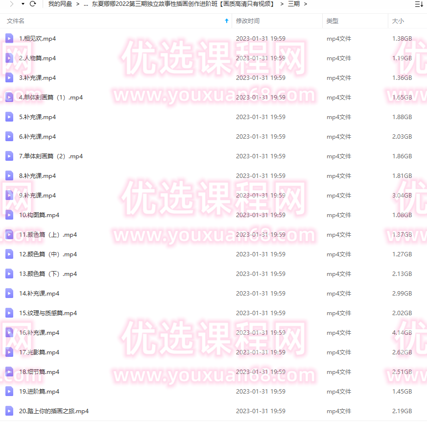 东夏卿卿2022第三期独立故事性插画创作进阶班【画质高清只有视频】,第4张