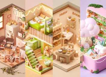 niaoniao第23期C4D+OC渲染2023年2月结课