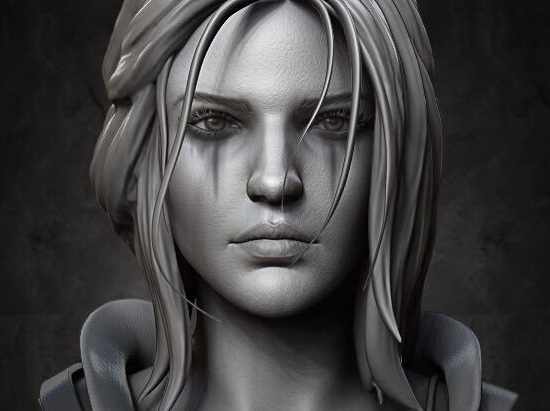 《Manimal胸像雕刻》