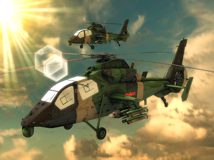 《3DMAX制作直升飞机爆炸特效(全)》