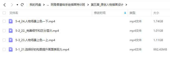 阿角零基础手绘插画特训班2022年2月结课,课程,学习,第3张