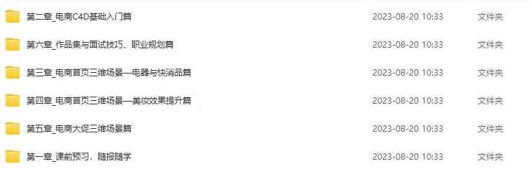 黄小鑫零基础电商C4D实战班第2期2022年,课程,沟通,电商,电子商务,第2张
