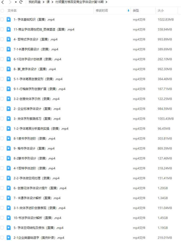 付顽童商业字体设计第16期2022年12月结课,课程,直播,书法,第2张