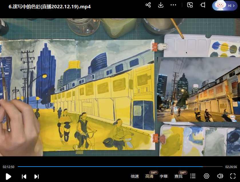 创艺盒2022杨博速写插画实战营第1期,课程,直播,目标,艺术,第3张 创艺盒2022杨博速写插画实战营第1期,课程,直播,目标,艺术,第3张