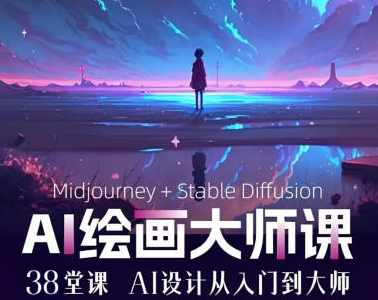 AI进化社2023年MJ&amp;Stable diffusion绘画课