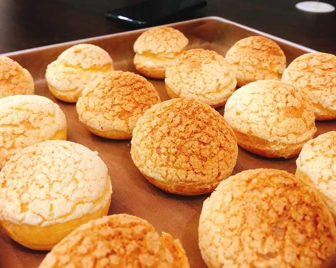 泡芙配方 烘焙配方资料手册教程技术资料 图文流程