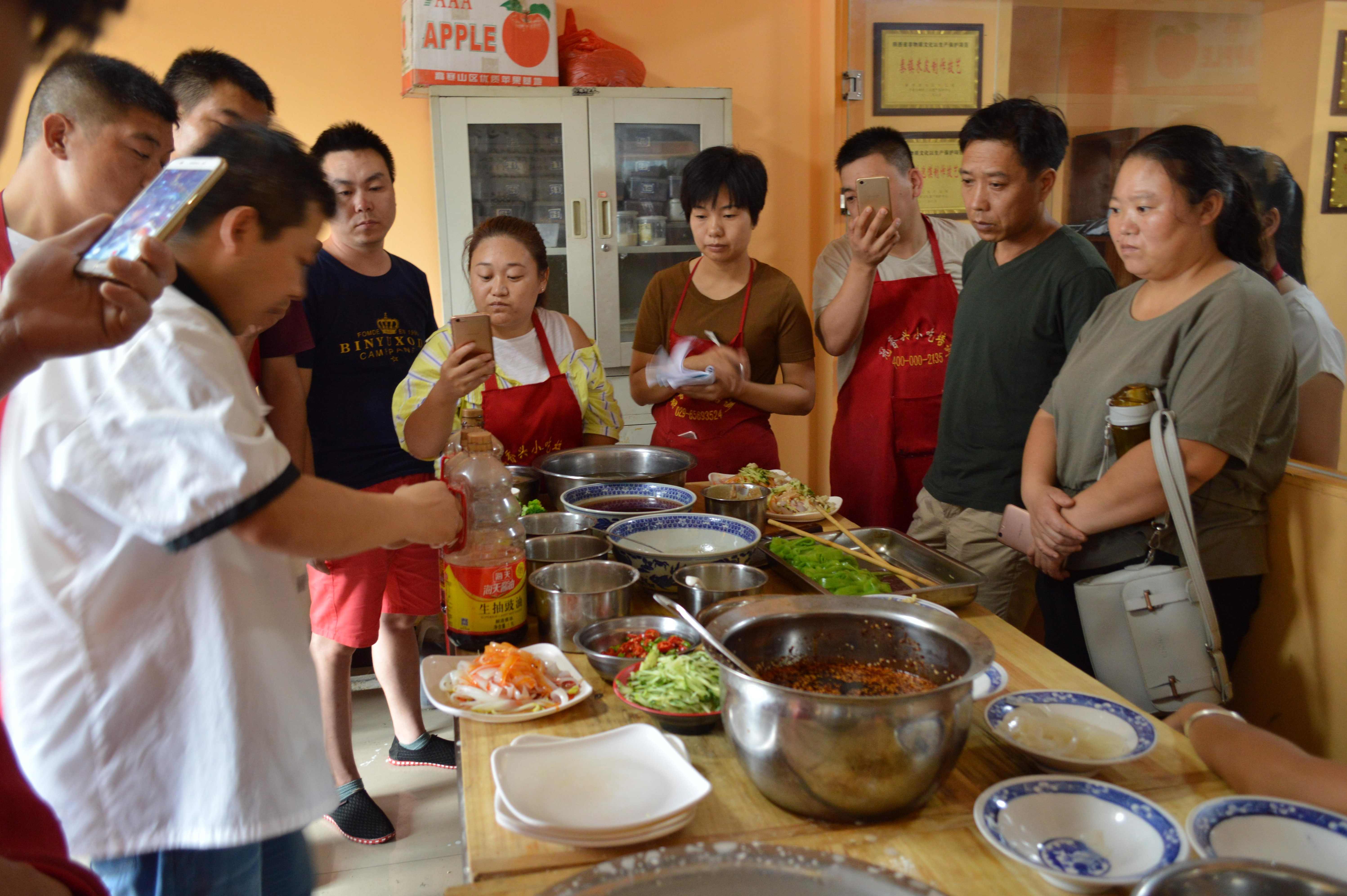 正宗川北凉皮 风味凉皮 米皮技术视频小吃技术 全套制作技术视频