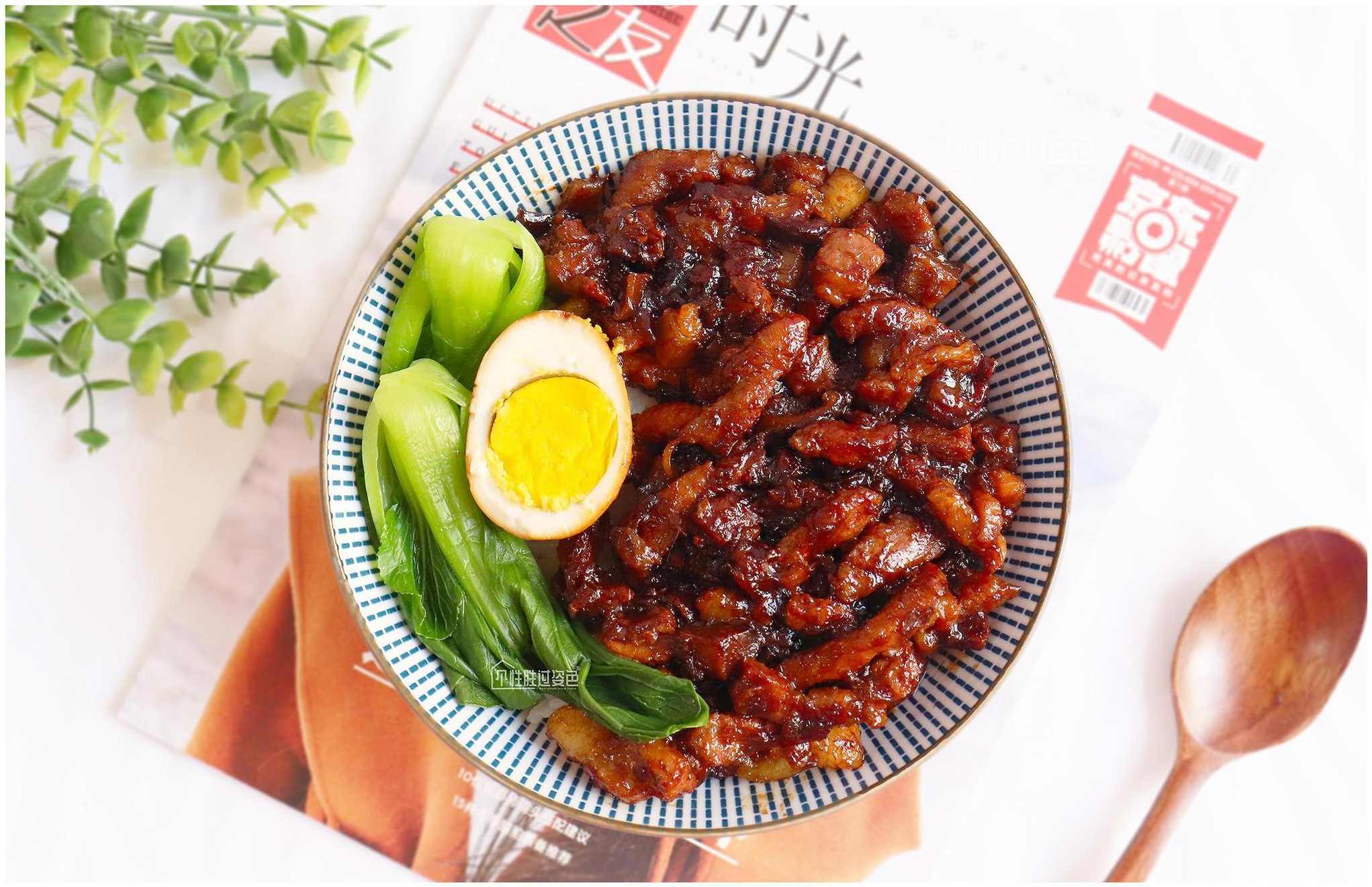 正宗台湾风味小吃卤肉饭制作技术配方卤酱淋汁怎么做法大全