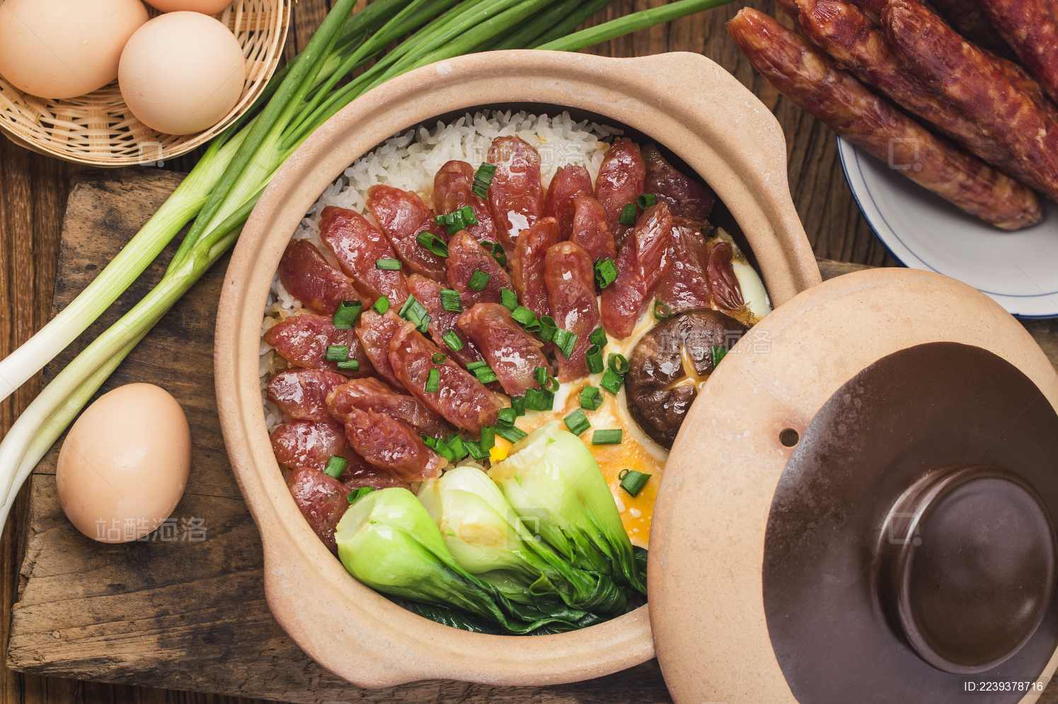 广东腊味煲仔饭小吃技术 视频教程配方资料 培训制作方法秘方做法