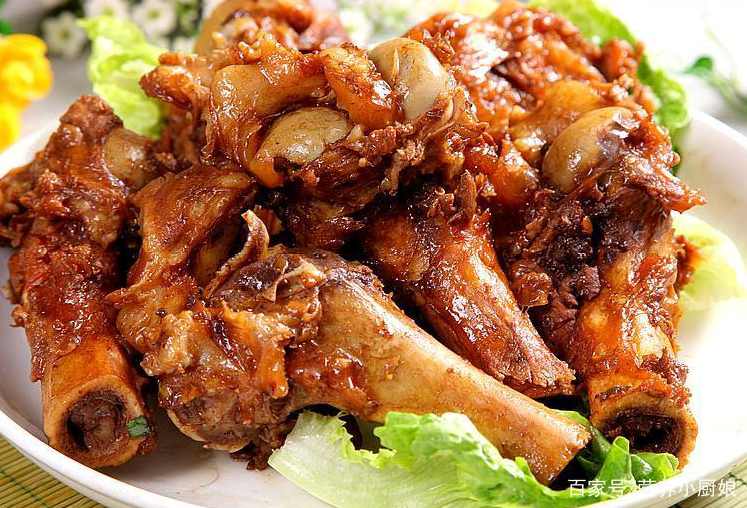 特色小吃技术教程 东北酱棒骨配方秘方 酱大骨 东北特色小吃秘方