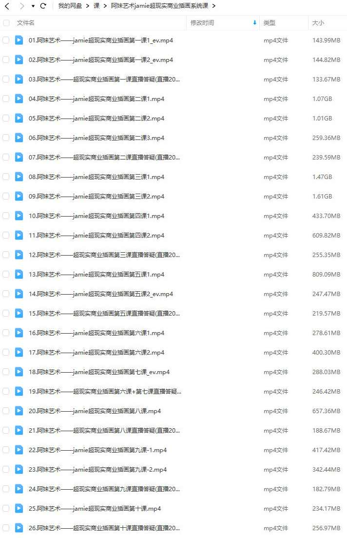 阿妹艺术jamie超现实商业插画系统课2021年,课程,直播,艺术,第2张