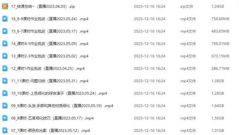 熬夜的阿丢头像课第2期2023年,课程,直播,第2张