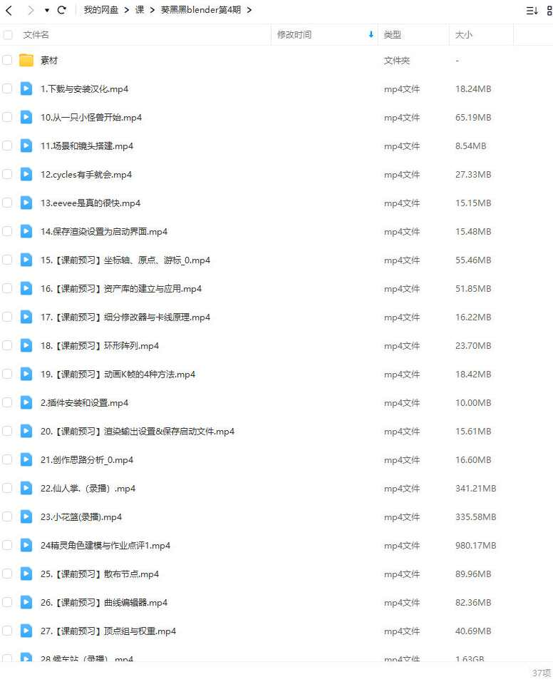 葵黑黑Blender第4期2023年结课,课程,理解,直播,第2张
