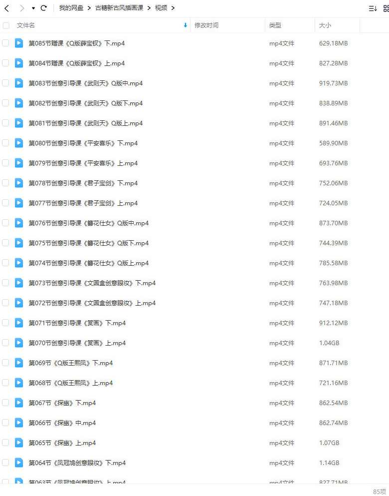 古糖2022新古风ipad插画课【画质高清有笔刷】,课程,Photoshop,第2张
