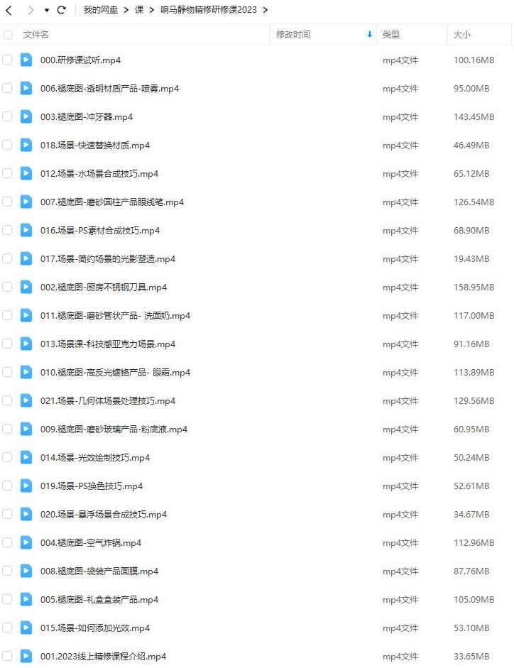 响马学院2023静物精修研修课,课程,第2张
