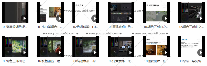 虚空光影 消费级视频调色课程：超实用的高效调色方法,课程,专业,理解,平衡,第2张