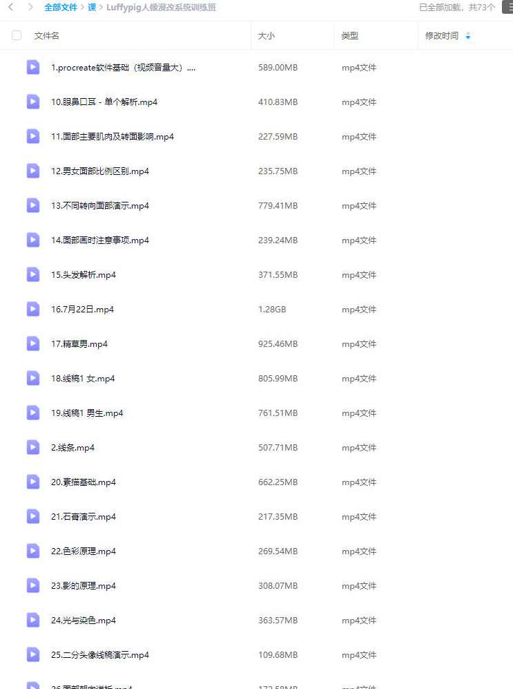 Luffypig人像漫改系统训练班2023,课程,第2张 Luffypig人像漫改系统训练班2023,课程,第2张