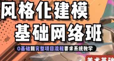 地精风格化建模基础班第1期2024年zbrush课程