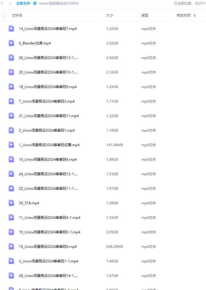 LInov场景概念设计2024年blender教程,课程,第2张