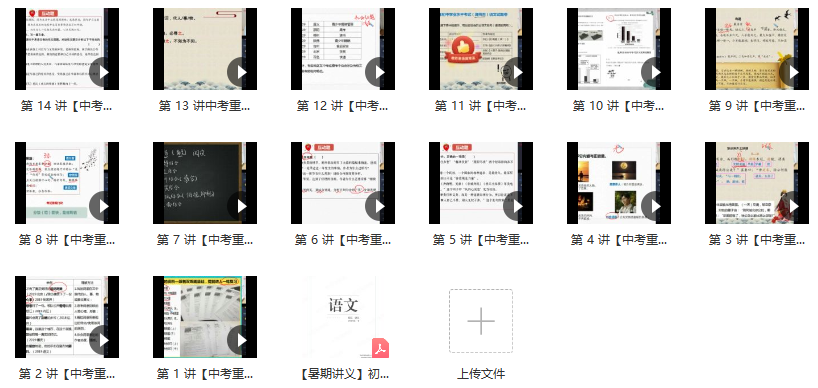 【2020暑假】初二升初三语文阅读写作直播班14讲 魏桂双,课程,理解,直播,成长,攻略,第2张