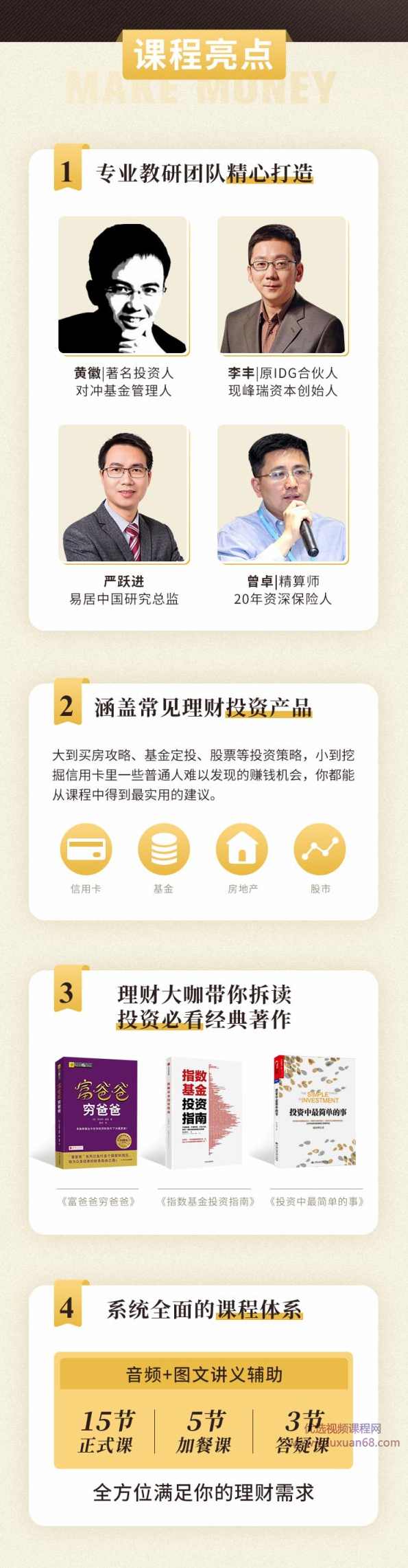 左志坚-15节小白理财实战课，帮你抓住更多赚钱机会,课程,专业,教育,团队,金融,第2张