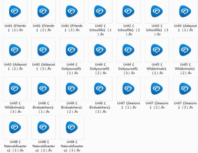 苏教译林版初二(八年级)英语上册同步视频教学网课（上学期 24集全）,课程,初二,第2张