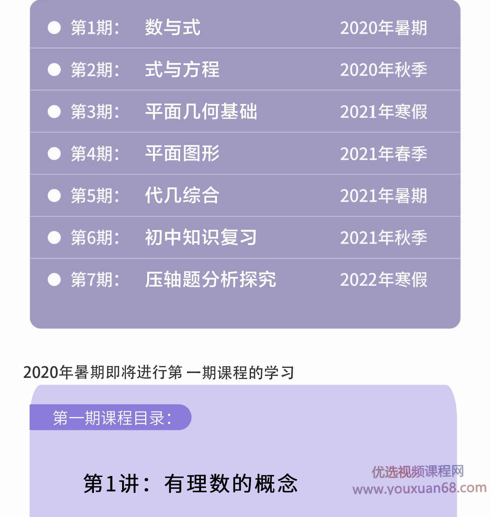 孙维刚《初中数学系统课|代数基础》,课程,学习,发展,第2张