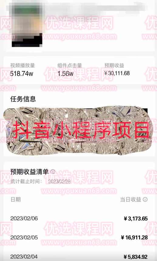 D1G馆长2023年收费990的抖音小程序变现新玩法，单号轻松日入200+,课程,学习,小程序,小说,第2张