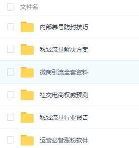 私域流量操盘手运营硬核必备资料包【价值800元】,课程,发展,理解,直播,微信,第2张