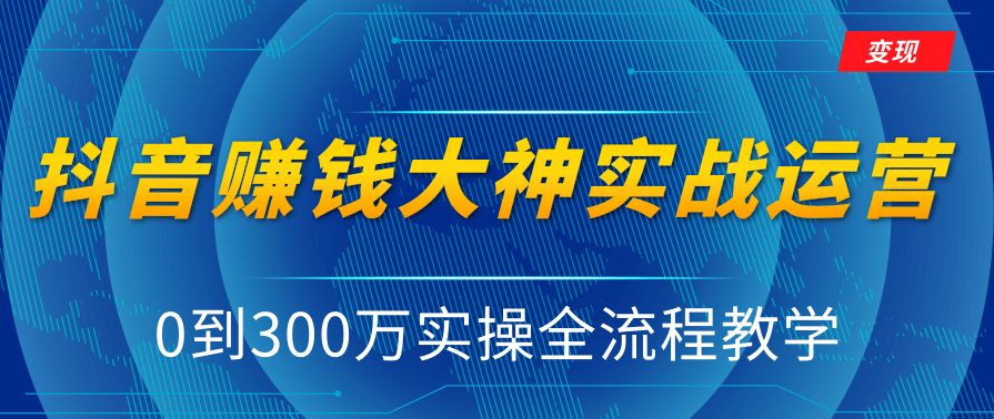 周达学·抖音实战运营教程，0到300万实操全流程教学，抖音独家变现模式,课程,定位,电商,第2张