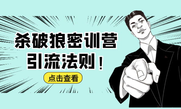 杀破狼密训营：B站霸屏引流的原理及方式+搭建赚钱的内容法则,第2张