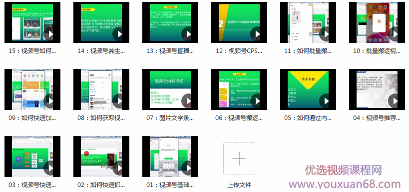 视频号批量运营实战教程,让你一天创作100个高质量视频,日引5W+流量,课程,发展,直播,定位,合作,第2张 视频号批量运营实战教程,让你一天创作100个高质量视频,日引5W+流量,课程,发展,直播,定位,合作,第2张