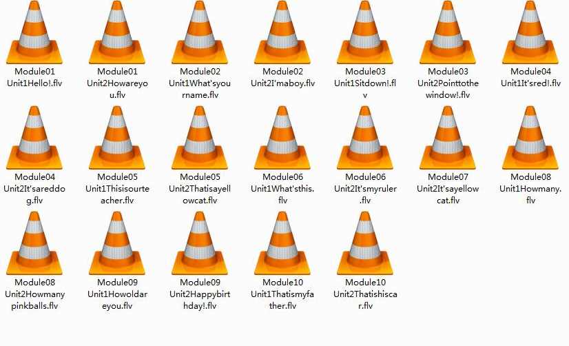 外研社版一年级英语上册课本同步辅导全套视频课程（一起点 19集）,课程,学习,第2张