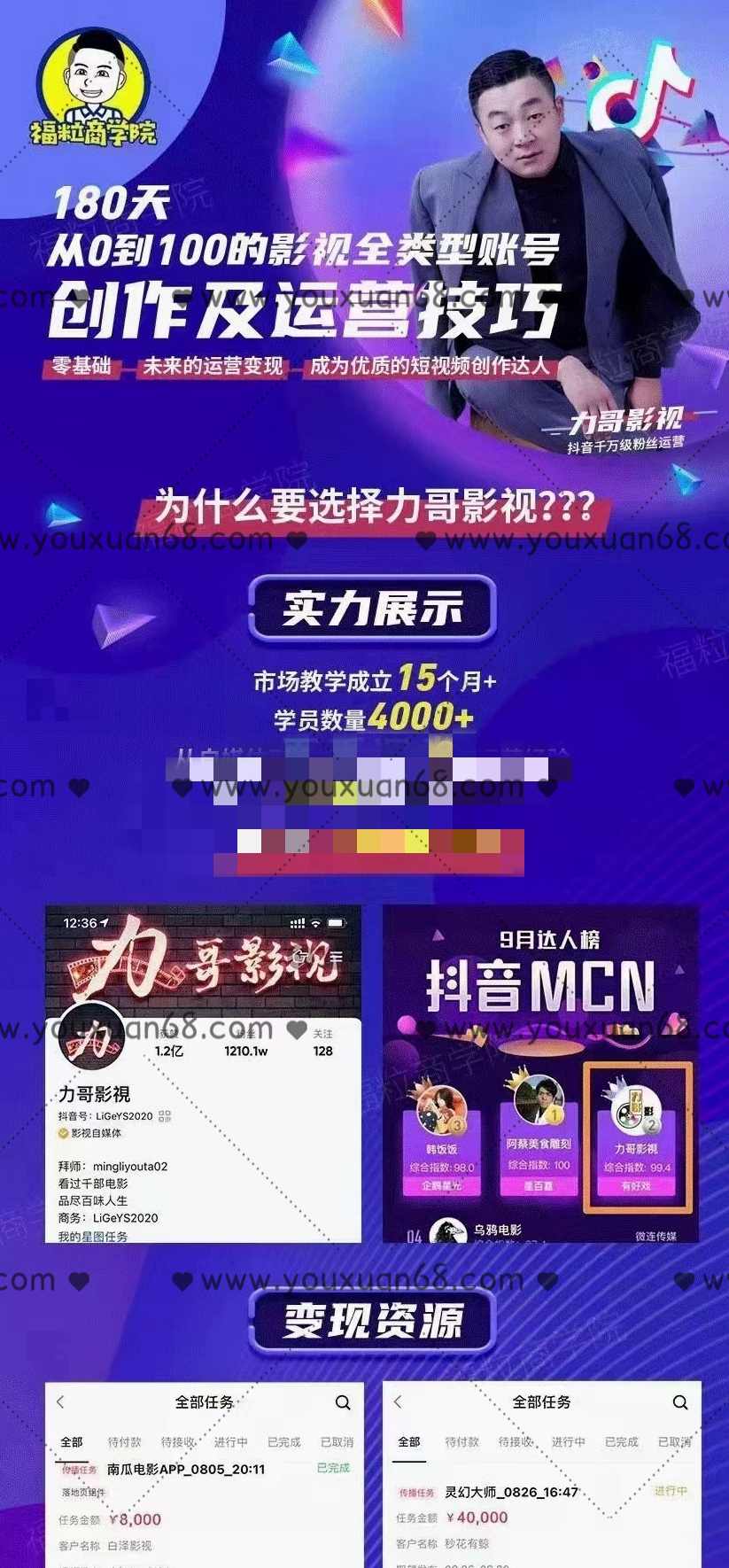 福粒商学院·福粒短视频创作知识【全套】,课程,理解,直播,团队,第2张