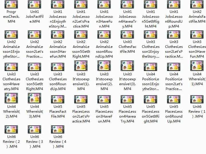 【北师大版三起点】五年级英语上册同步视频教学网课（上学期 39集全）,课程,学习,第2张