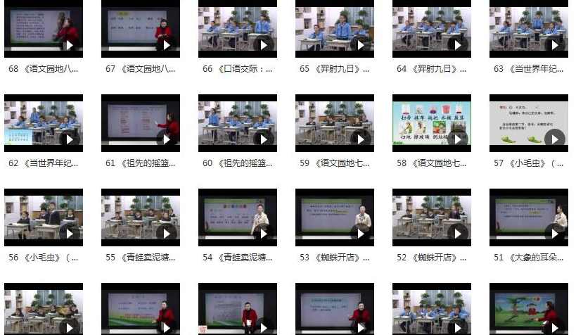 小学二年级语文下学期课本知识同步教学网课(部编版下册 68小讲),学习,小说,蜘蛛,第2张