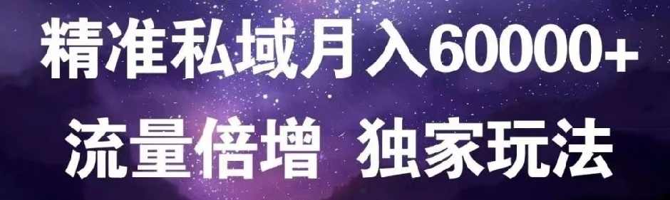 原力网赚粉月入6万私域流量倍增独家单,网赚,第1张