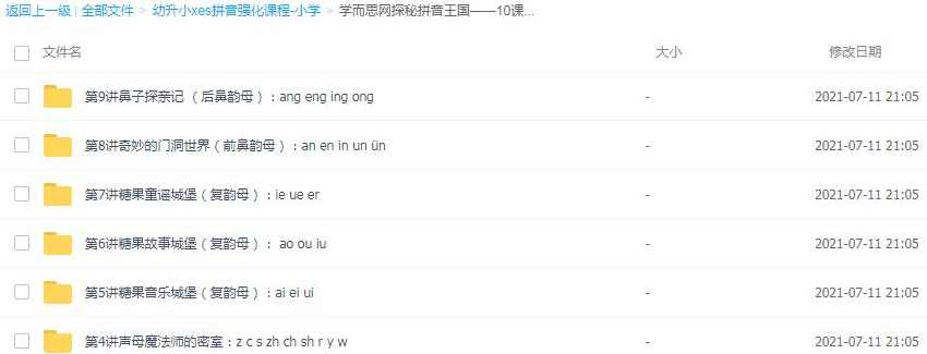 杨惠涵 探秘拼音王国之10课时攻破必学拼音,第1张