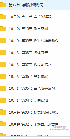 10个月宝宝早教训练课程视频全套(56集),课程,教育,协调,第2张 10个月宝宝早教训练课程视频全套(56集),课程,教育,协调,第2张