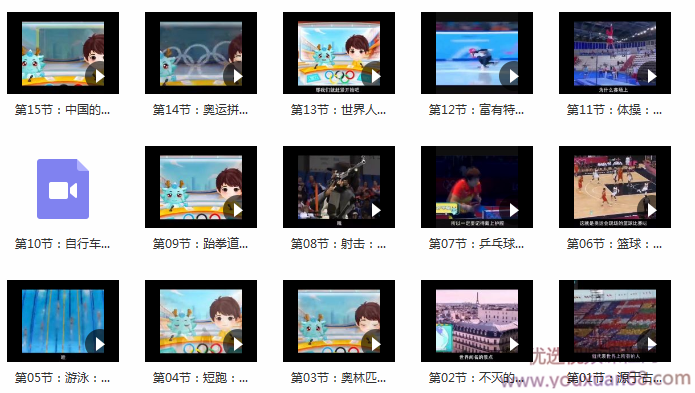 给孩子的全景奥运会,课程,竞争,成长,健康,第2张