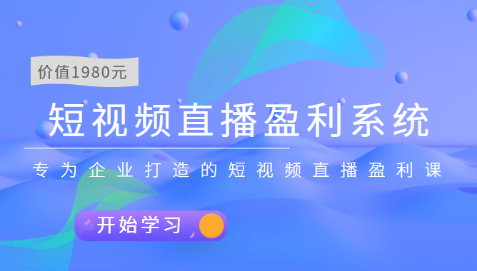 实战全网营销-专为企业打造短视频直播盈利系统