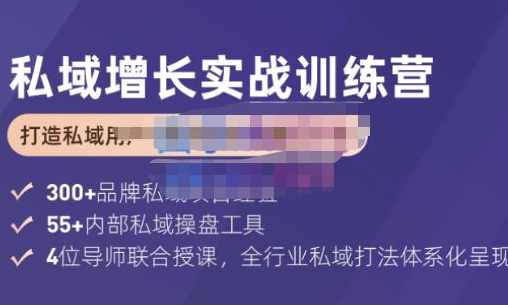 馒头商学院·私域增长实战训练营(第五期)，打造私域用户+营收的双核增长引擎,课程,管理,理解,目标,定位,第1张