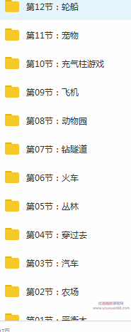 19个月宝宝早教游戏训练课程视频全套（53集）,课程,教育,运动,平衡,第2张