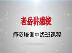 儿童孩子感统(感觉统合)训练师培训班中级培训课程教学视频